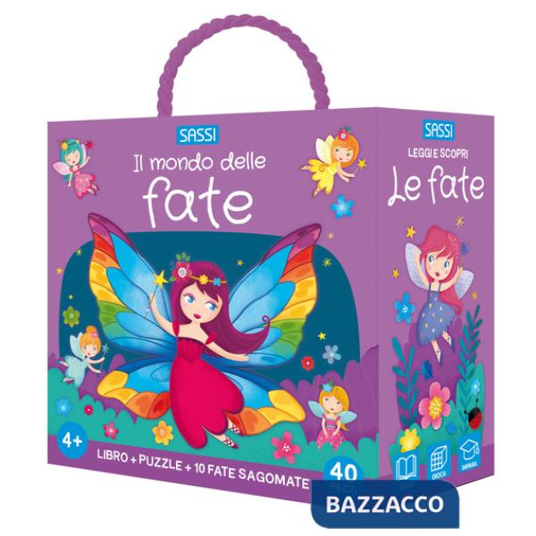 Mondo delle fate. Q-box. Ediz. a colori. Con 10 figure sagomate. Con puzzle (Il)