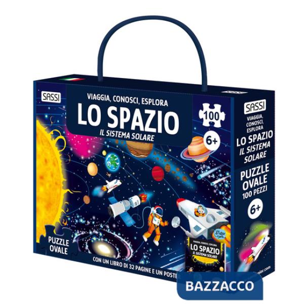 Spazio. Il sistema solare. Viaggia, conosci, esplora. Ediz. illustrata. Con puzzle (Lo)