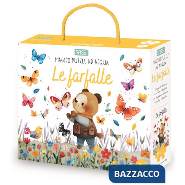 Farfalle. Magico puzzle ad acqua. Con puzzle (Le)