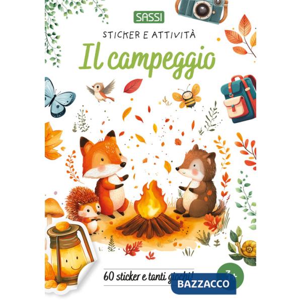 Campeggio. Sticker e attività. Ediz. a colori (Il)