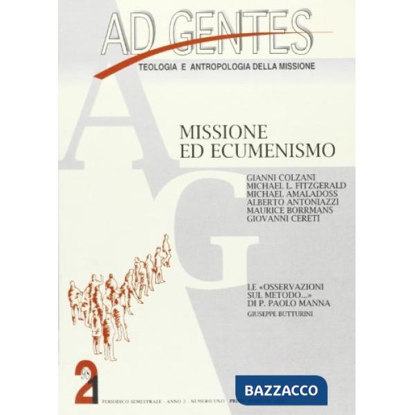 Ad gentes (1998). Vol. 1