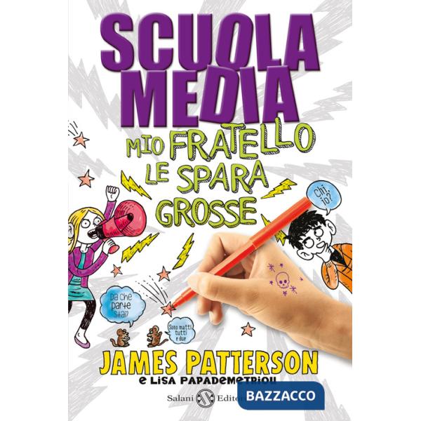 Scuola media. Mio fratello le spara grosse