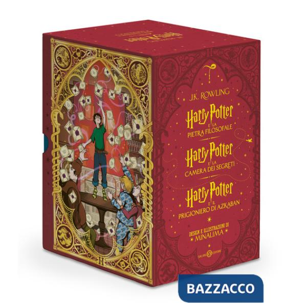 Harry Potter: La pietra filosofale-La camera dei segreti-Il prigioniero di Azkaban. Ediz. papercut MinaLima