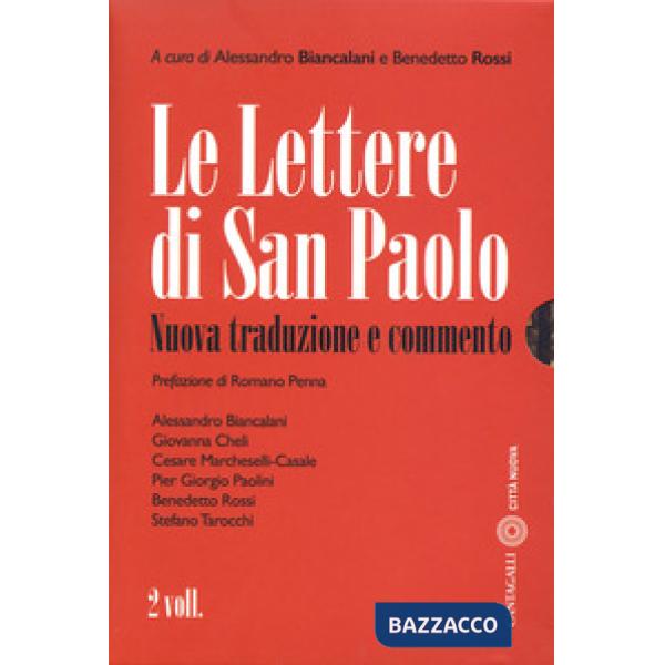 Lettere di San Paolo. Nuova traduzione e commento (Le)