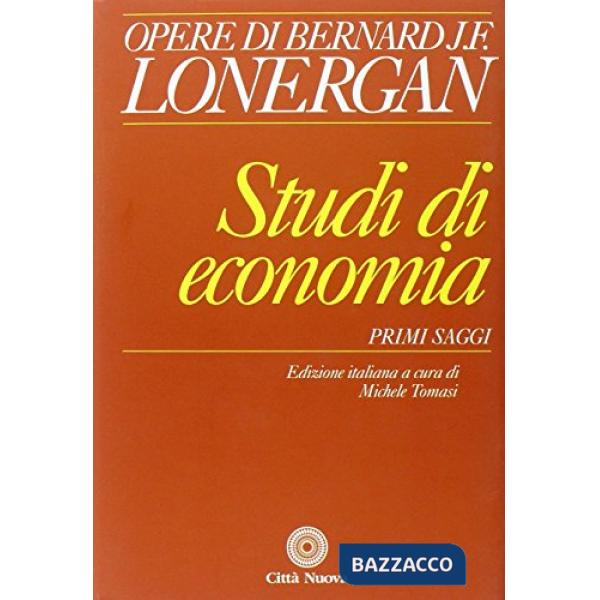 Studi di economia. Primi saggi
