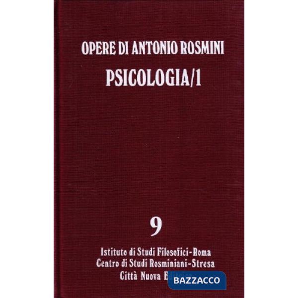 Opere. Vol. 9: Psicologia (1)