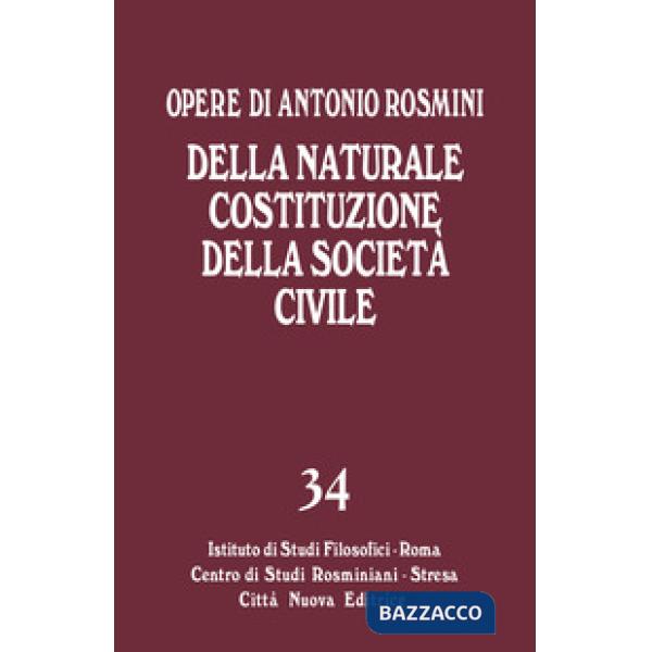 Della naturale costituzione della società civile