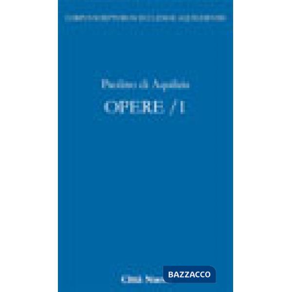 Opere. Vol. 10/1