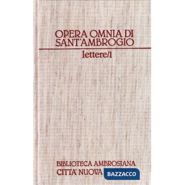 Opera omnia. Vol. 19/1: Lettere