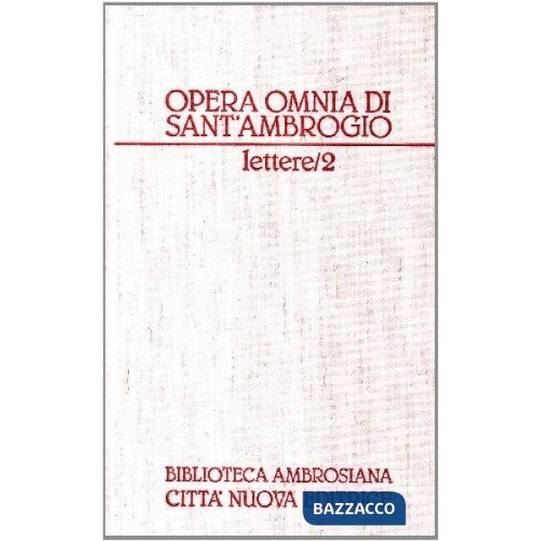 Opera omnia. Vol. 20/2: Lettere