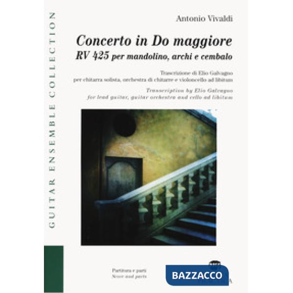 Concerto in Do maggiore RV425 per mandolino, archi e cembalo