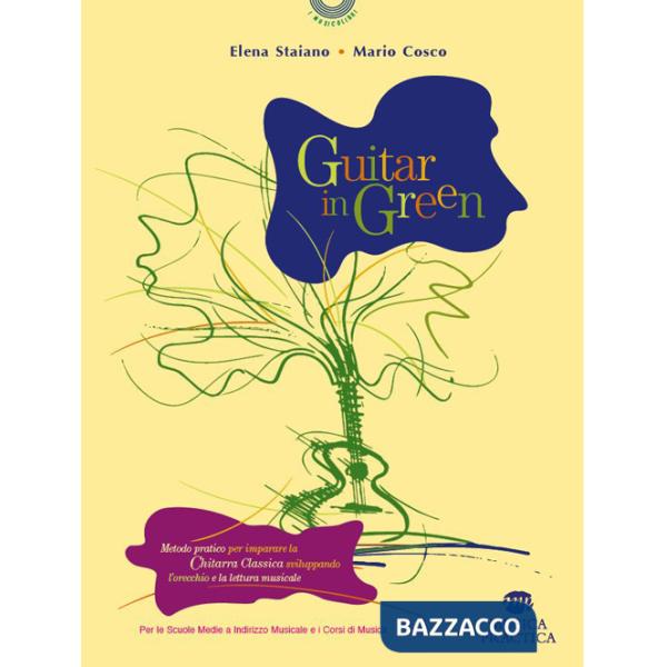 Guitar in green. Metodo