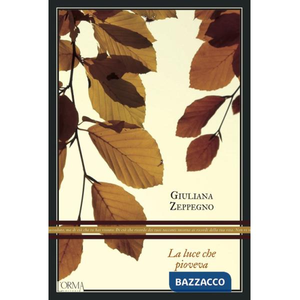 Luce che pioveva (La)