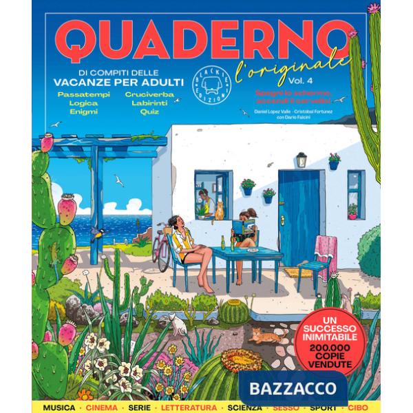 Quaderno di compiti delle vacanze per adulti. L'originale. Vol. 4