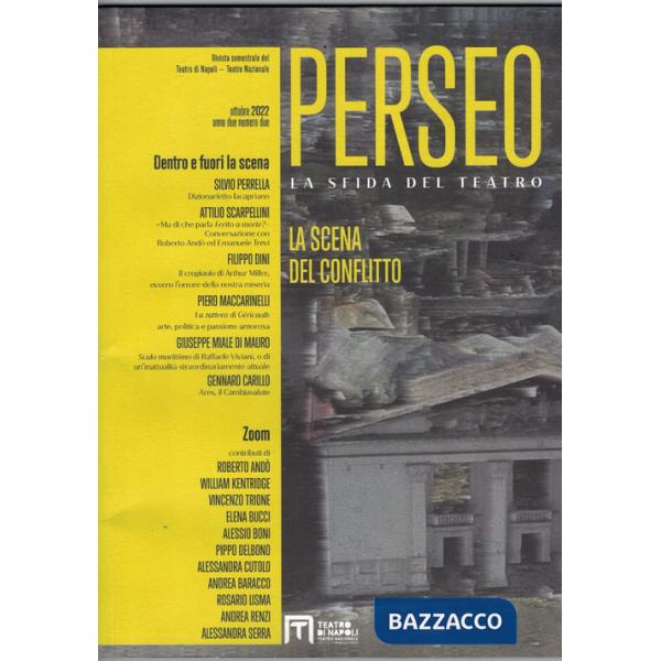 Perseo. La sfida del teatro (2022). Vol. 3: La scena del conflitto