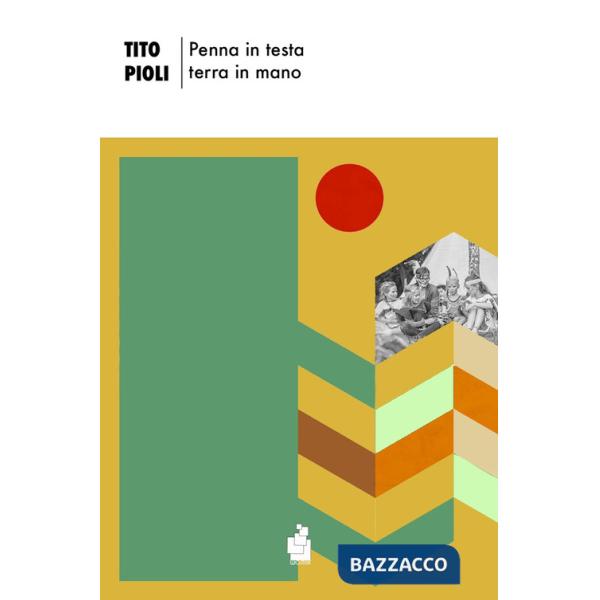 Penna in testa terra in mano