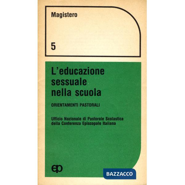 Educazione sessuale nella scuola (L')
