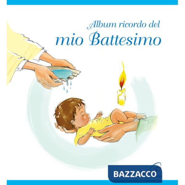 Album ricordo del mio battesimo. Azzurro