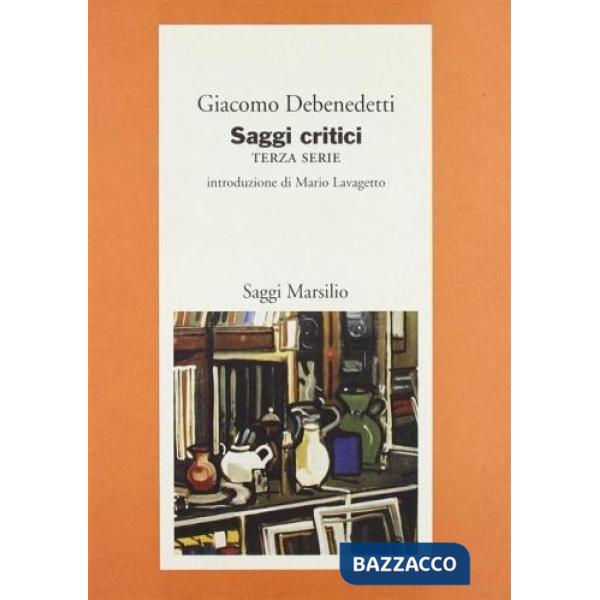 Saggi critici. Vol. 3