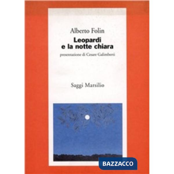 Leopardi e la notte chiara