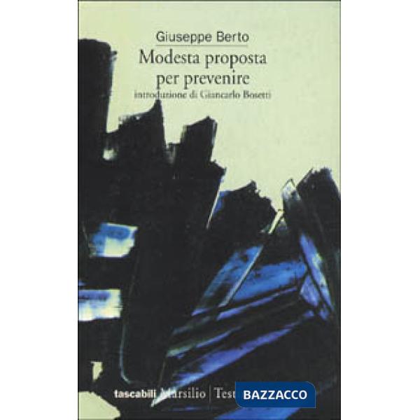 Modesta proposta per prevenire