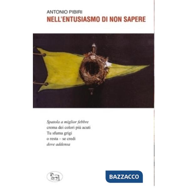 Nell'entusiasmo di non sapere