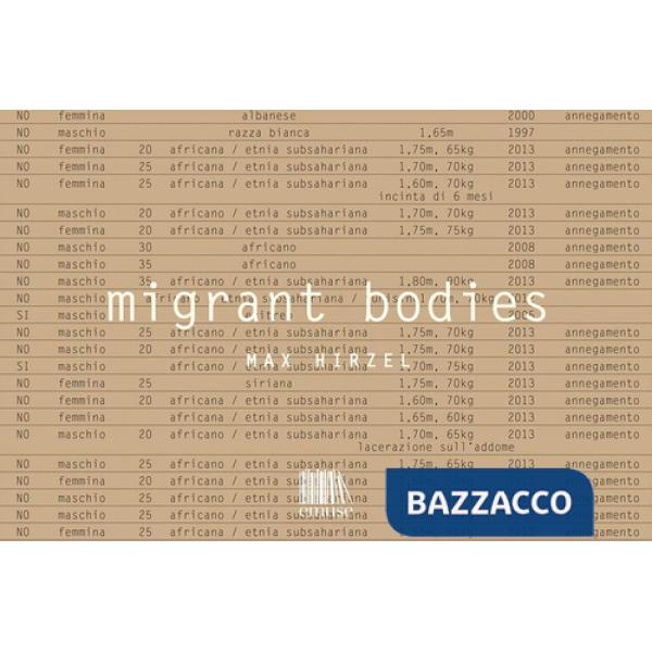 Migrant bodies. Ediz. illustrata