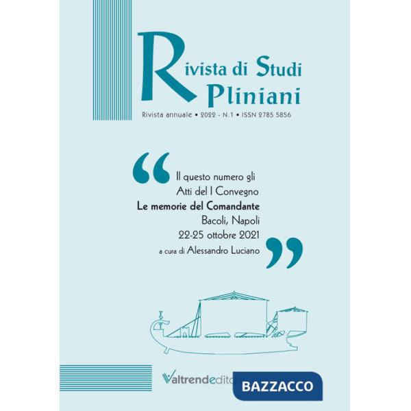 Rivista di Studi Pliniani (2022). Vol. 1