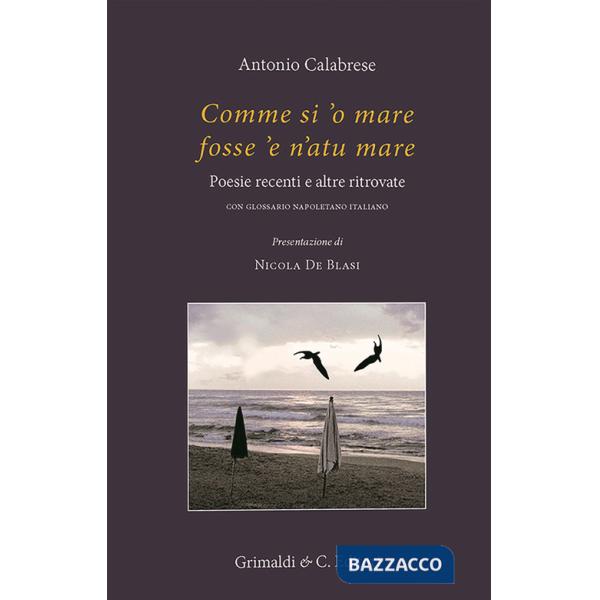 Comme si 'o mare fosse 'e n'atu mare. Poesie recenti e altre ritrovate