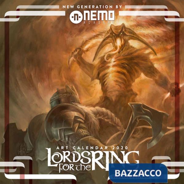 Lords for the Ring. Art calendar 2020. Ediz. variant Red Bane