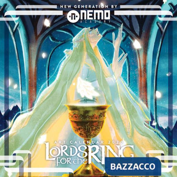Lords for the Ring. Art calendar 2020. Ediz. variant Blue Mirror