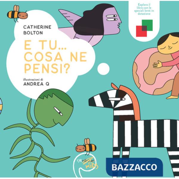 E tu... cosa ne pensi? Il libro delle risposte sospese. Con 2 lenti filtro-color