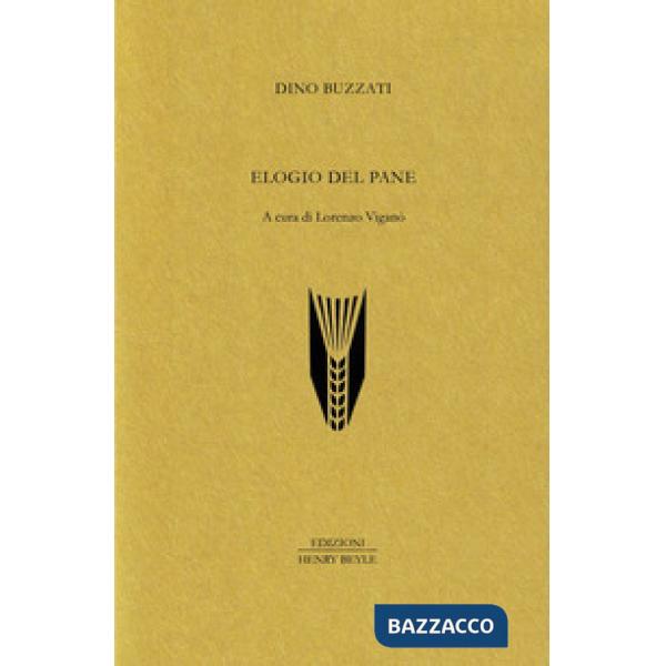 Elogio del pane