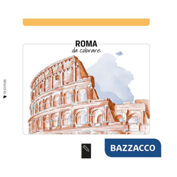 Roma da colorare-Rome coloring book. Ediz. bilingue
