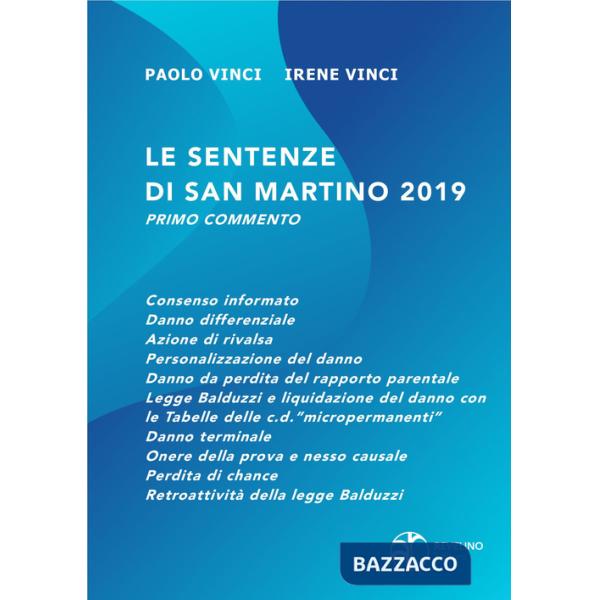 Sentenze di San Martino 2019. Primo commento (Le)