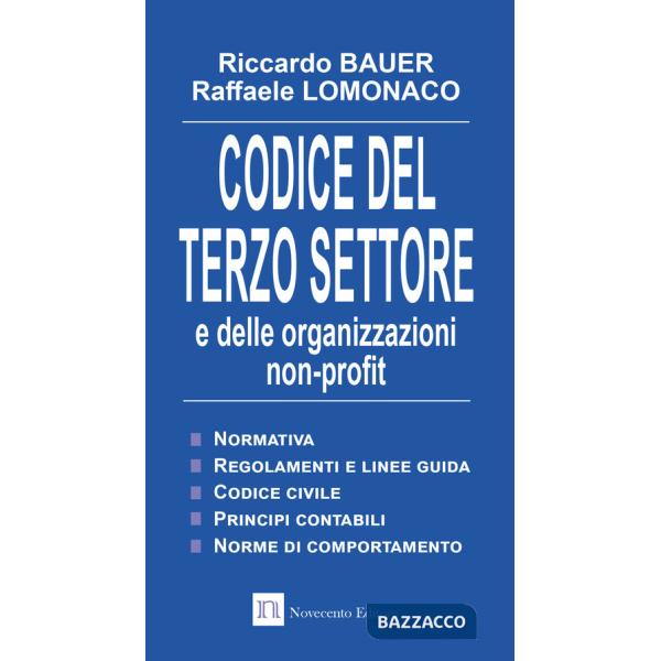Codice del terzo settore e delle organizzazioni non-profit