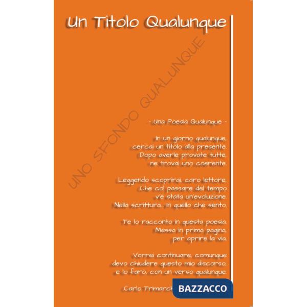 Titolo qualunque (Un)