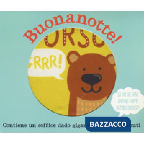 Buonanotte! Libro dado. Ediz. a colori. Con Giocattolo