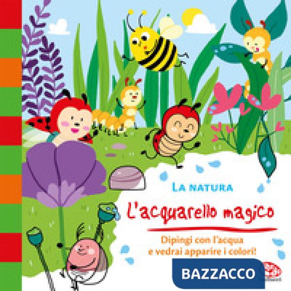 Natura. L'acquarello magico. Ediz. a colori. Ediz. a spirale. Con gadget (La)
