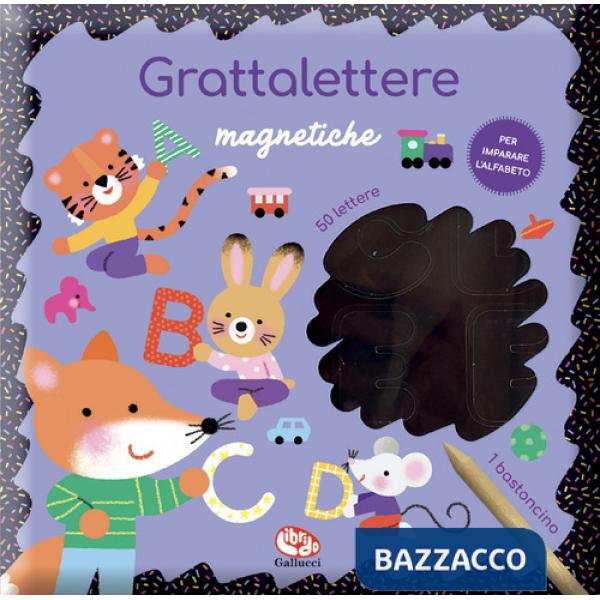 Grattalettere magnetiche. Ediz. a colori