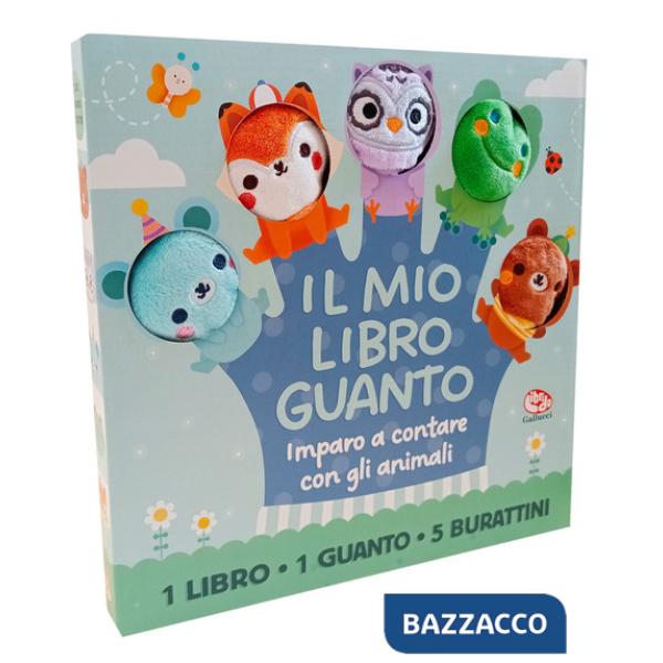 Impara a contare gli animali. Il mio libro guanto. Ediz. a colori. Con guanto