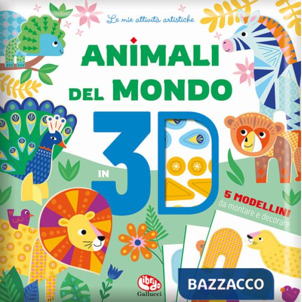 Animali del mondo 3D. Ediz. a colori