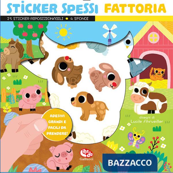 Fattoria. Sticker spessi. Con 25 stickers