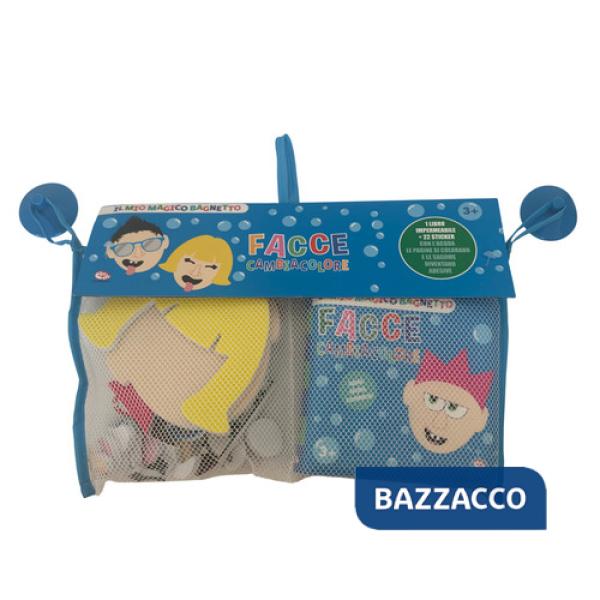 Mio magico bagnetto. Facce cambiacolore. Ediz. a colori. Con 22 Adesivi (Il)