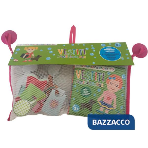 Mio magico bagnetto. Vestiti cambiacolore. Ediz. a colori. Con 18 Adesivi (Il)