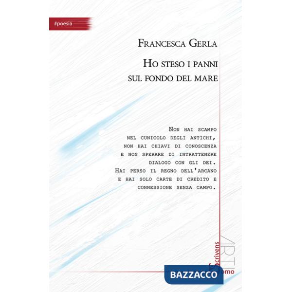 Ho steso i panni sul fondo del mare