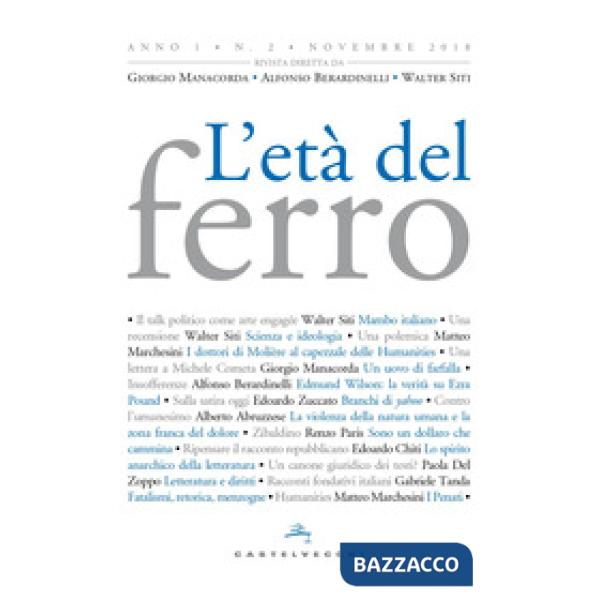 Età del ferro (2018) (L'). Vol. 2