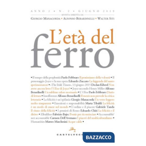 Età del ferro (2019) (L'). Vol. 2