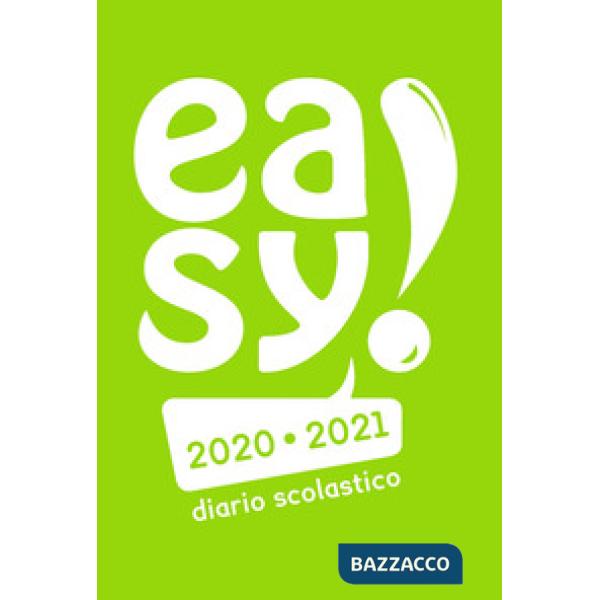Easy! Diario scolastico 2020-2021. Copertina lime
