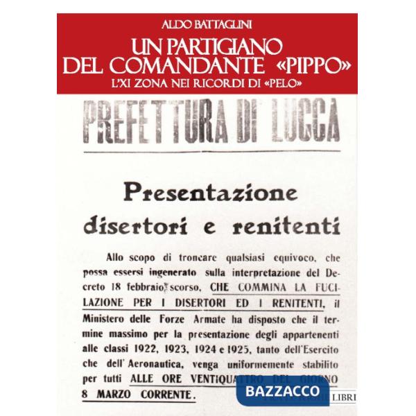 Partigiano del comandante «Pippo». L'XI Zona nei ricordi di «Pelo» (Un)